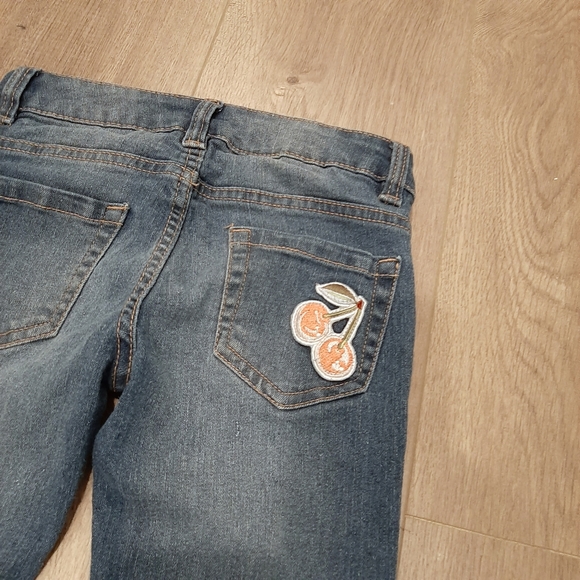 Route 66 Skinny Patch Jeans Size 7 - Picture 6 of 7